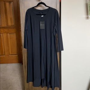 Black tunic dress by luxury brand Jason